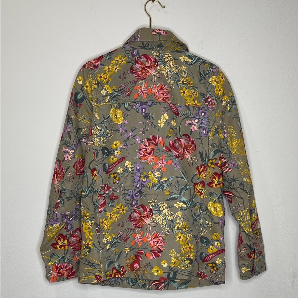 H&M PATTERNED UTILITY JACKET - Picture 12 of 12